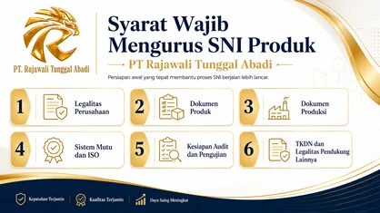 Syarat Wajib Mengurus SNI Produk