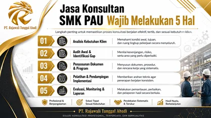 Jasa Konsultan SMK PAU Wajib Melakukan 5 Hal