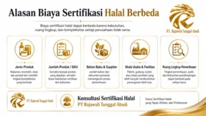 Alasan Biaya Sertifikasi Halal Berbeda