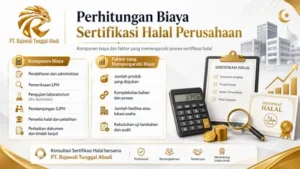 Perhitungan Biaya Sertifikasi Halal Perusahaan Untuk Sertifikasi Halal