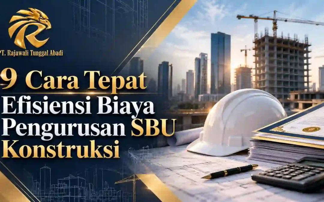 9 Cara Tepat Efisiensi Biaya Pengurusan SBU Konstruksi